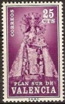 Stamps Spain -  España Valencia 1973 Ed.07 Sello Nuevo Virgen de los Desamparados 25cts