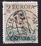 Stamps Spain -  Mosaico Romano