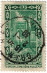 Stamps Algeria -  El cementerio musulmán de Tlemcen