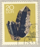 Stamps : Europe : Germany :  DDR Rauch quarz Lichcenberg