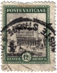 Sellos de Europa - Vaticano -  La Plaza de San Pedro