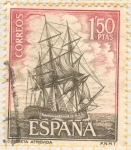 Stamps Spain -  Corbeta 