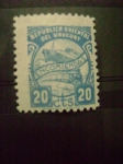 Stamps : America : Uruguay :  encomienda uruguay