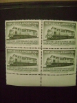 Stamps Argentina -  cuadro centenario ferrocarriles argentino