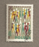 Stamps Poland -  Familias polacas