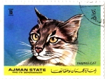 Sellos de Asia - Emiratos rabes Unidos -  PAMPAS CAT