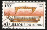 Sellos de Africa - Benin -  barco