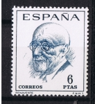 Stamps Spain -  Edifil  1760  Literatos españoles  Cente. de su nacimiento 