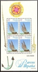 Stamps Spain -  ESPAÑA 1997 3478 Sello Nuevo HB Barcos de Epoca Navio Bergantín del Siglo XIX