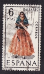 Stamps Spain -  Traje Regional (Baleares)