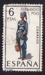 Stamps Spain -  Traje Regional (FERNANDO POO )