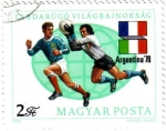 Stamps Hungary -  Copa del Mundo de Argentina 78