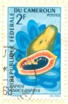 Stamps : Africa : Cameroon :  Papaya