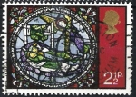 Stamps United Kingdom -  Vidrieras.
