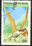 Stamps Benin -  dinosaurio