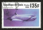 Stamps Benin -  cetaceo