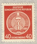 Stamps : Europe : Germany :  DDR Diensmarke