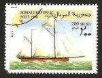 Sellos de Africa - Somalia -  barco a vela