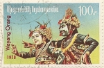 Stamps Indonesia -  WAYANG ORANG