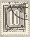 Stamps Germany -  DDR valor