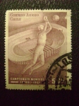 Stamps Chile -  campeonato mundial de futbol - 1962