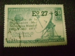 Stamps Chile -  primera estacion latinoamericana -