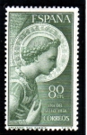 Stamps Spain -  1956 Dia del sello Edifil1195