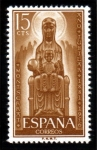 Stamps : Europe : Spain :  1956 Año jubilar Montserrat Edifil 1192