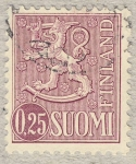 Sellos de Europa - Finlandia -  escudo
