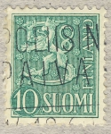 Stamps Europe - Finland -  escudo