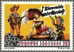 Stamps Spain -  ESPAÑA 1996 3407 Sello ** Cine Español Salida de Misa de doce del Pilar de Zaragoza de Eduardo J.