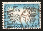Stamps Belgium -  10º anivº de la conferencia de ministros del transporte