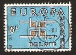 Stamps Belgium -  europa cept