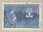 Sellos de Europa - Finlandia -  Maailman Pakolaisvuosi Världsflyktingarlet 1959-1960
