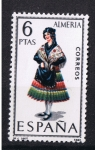 Stamps : Europe : Spain :  Edifil  1770  Trajes típicos españoles  " Almería  "