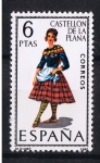 Stamps : Europe : Spain :  Edifil  1778  Trajes típicos españoles  " Castellón de la Plana  "