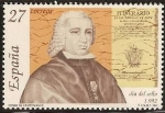 Stamps Spain -  ESPAÑA 1992 3154 Sello Nuevo Día del Sello. Pedro Rodriguez Campomanes Conde