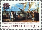 Stamps Spain -  ESPAÑA 1992 3196 Sello ** Europa Salida de Palos y Monasterio de La Rábida