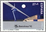 Stamps Spain -  ESPAÑA 1992 3217 Sello ** Juegos de la XXV Olimpiada Barcelona'92 I.N.E.F.