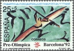 Sellos de Europa - Espa�a -  ESPAÑA 1991 3105 Sello Nuevo Barcelona'92 Serie Pre-olímpica Piragüismo