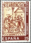 Stamps Spain -  ESPAÑA 1991 3142 Sello Nuevo Navidad Nacimiento de Cristo
