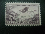Stamps : America : Cuba :  correo aereo nacional
