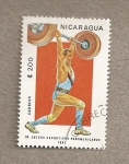 Stamps : America : Nicaragua :  IX Juegos Panamericanos