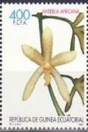 Stamps Equatorial Guinea -  GUINEA ECUATORIAL 1999 Scott 233 c Sello Nuevo Flores, Orquideas Ansellia Africana