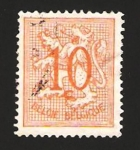 Stamps Belgium -  leon heraldica