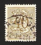 Stamps Belgium -  leon heraldica
