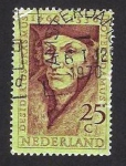 Stamps Netherlands -  erasmo de rotterdam, teologo
