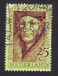 Sellos de Europa - Holanda -  erasmo de rotterdam, teologo