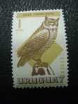 Stamps : America : Uruguay :  buho