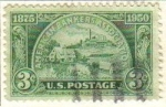 Stamps United States -  USA 1950 Scott 987 Sello Aniversario de la Asociación de Banqueros Americanos usado Estados Unidos